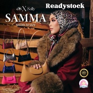 [READYSTOCK] SAMMA Bag Glossy Small Medium / Denim Jeans Big Papa Laris FREE BOX Aliff Syukri Cream/