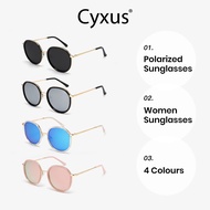 Cyxus Retro Classic Round Sunglasses