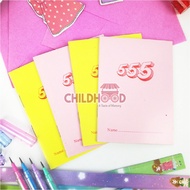 Note Book 555 book collection, Buku 555 nota kedai runcit