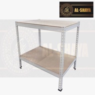 BOLTLESS RACK 2 LEVEL RAK BESI STORE 2 TINGKAT