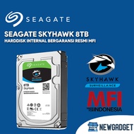 SEAGATE SKYHAWK AI 8TB MFI / SATA HDD SKYHAWK OFFICIAL 3 YEAR WARRANTY