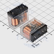 G2R-2-24VDC Intermediate Relay, Glass Relay 24VDC 5A DPDT 8 Pins
