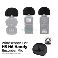 Available Foam Mic for Zoom H5 H6 H8 XYH-5-6 Handy Recorder Windscreen Filter