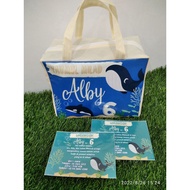 Zipper Birthday Bag UK.25X25X25