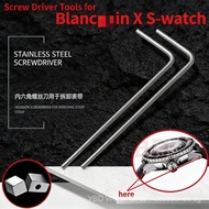 Professional Watch Tool Kit for S-watch X Blanc Fifty Fathoms Stainless Steel Screwdriver Remover