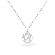 Atlas Necklace 925 Sterling Silver with 24K Gold Plating Women's Necklace S925 Gold Plated