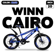 จักรยานเสือภูเขาเด็ก 20นิ้ว WIN CAIRO 7เกียร์ ดิสเบรคหน้า-หลัง
