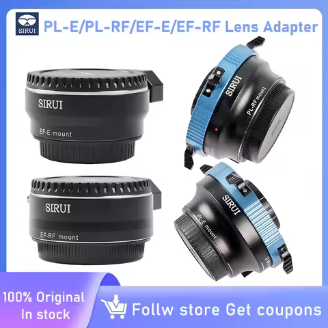 SIRUI PL-E/PL-RF/EF-E/EF-RF Lens Adapter For SIRUI Jupiter PL Len to Sony E/Canon RF For Canon EF Le