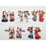 4 ANGELS FORM - NOEL DECORATION - RANDOM PATTERNS