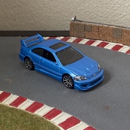 Second Hand Hot Wheels 2000 Honda Civic Si EM1 Blue