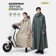 raincoat motorcycle Electric Vehicle Battery Car Raincoat Extra Thickened Extended Adult Motorcycle 