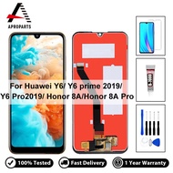 6.09“ Top Quality LCD For Huawei Y6 Pro Prime 2019 Honor 8A Pro MRD-LX1F MRD-LX2 JAT-L41 Display Tou