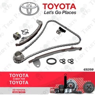 (10pc) Original Toyota Timing Chain Kit 13506-36010 Lexus GS250 GS300h GS350 GS450h AWL10 2.5 2.7 1A