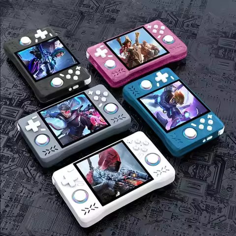 XF40H Handheld Game Console Open Source Linux System 4.0inch IPS Screen 30+Emulators Pocket Video Pl