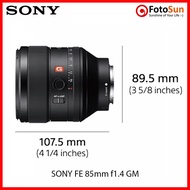 Sony Lens FE 85MM F1.4 GM LENS