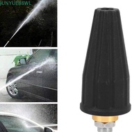 JUNYUE88WL Turbo Rotary Nozzle, 360 Degree Rotating Solid Brass Pressure Washer Tips, 5 Nozzles 1/4 
