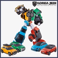 TOBOT TETRAN - (Twin Punch + A +W) 4 stage Combined Robot Toy Play Set Hyundai Vehicle Car Series Tr
