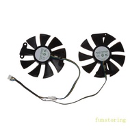 4Pin FUN 2Pcs 85MM GA91S2H 12V 0 35A VGA Graphics Card Cooling Fan for Zotac 1060 GTX950 GTX 1050Ti 