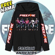 CHILDREN'S HOODIE JACKET FREE FIREFF CHAR SG RAPPER X VERSION CHAR 2JT CHILDREN'S GAME JACKET FREE F