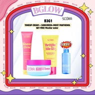 [B3G1] BUY SCORA MOIST PANTHENOL 40ML+TONEUP+SUNSCREEN GET FREE MICELLAR WATER | BUNDLING Package
