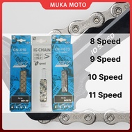 High Carbon Steel Bike Chain 8 9 10 11 Speed Bicycle MTB BMX with Missing Link