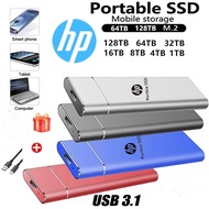 External HP SSD128TB portable drive for data storage 64TB/32TB/16TB/8TB for laptops, OMNI hard drive
