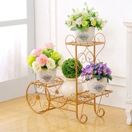 Iron Art Multi-layer Assembled Flower Stand Balcony Flower Stand Living Room Flower Stand European S