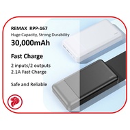 [SG Local Stock] [WholeSale Promo] 30000mAh Large Capacity Powerbank Remax RPP-167 Fast Charging Power Bank