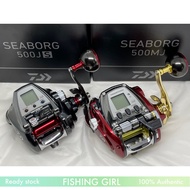 [MADE IN JAPAN] DAIWA SEABORG 500MJ &amp; 500JS RIGHT HANDLE ELECTRIC FISHING REEL 🎁 Free Gift 🔥Ready Stock🔥 10