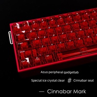 keycap keycap anime [Special Ice Crystal Transparent] Cinnabar Print PC Original Keycap From ace68ac