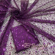 Sequin Tulle Fabric Premium Squeen Sequin Tile Fabric/ Premium Muzhair Sequin Tulle/