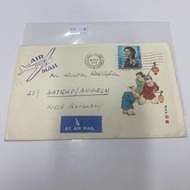 1964年 香港寄德國 實寄封 香港郵票 品相如圖  歡迎郵寄/到旺角女人街選購香港早期各式票據 馬票 船票 巴士票 及其他貨品 2024.7.20刊登日期
