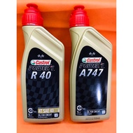 CASTROL 💯 ORIGINAL POWER 1 RACING OIL FOR CIRCUIT R40 A747 RACING 2T RACING ENGINES