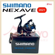 Spinning Reel Shimano NEXAVE FI (2021) C2000S 2500 2500S 2500HG C3000 C3000HG 4000 4000HG C5000HG