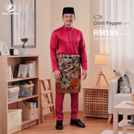 Baju Melayu Bulan Bintang Slimfit