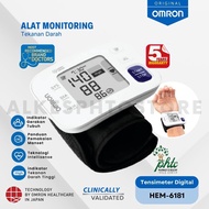 OMRON Tensimeter Digital HEM 6181 | Tensi Digital Omron Wrist / Tensi Digital Pergelangan Tangan Omr