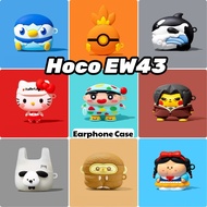 【imamura】For Hoco EW43 Case Casing Soft Silicone Trendy Cartoon Charizard Earphone Case Cover