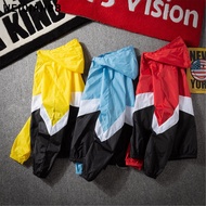 HENRY Unisex Jacket Couple men women plus size sports sunscreen jacket windbreaker jaket sukan lelak