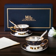 Meidao European Style Palace Style Bone China Coffee Cup High-value English Afternoon Tea Black Tea 