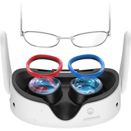 Pemisah Cermin Mata AMVR Serasi dengan Aksesori Oculus Quest 3S/Quest 2/Rift S, Cincin Anti-Calar Si