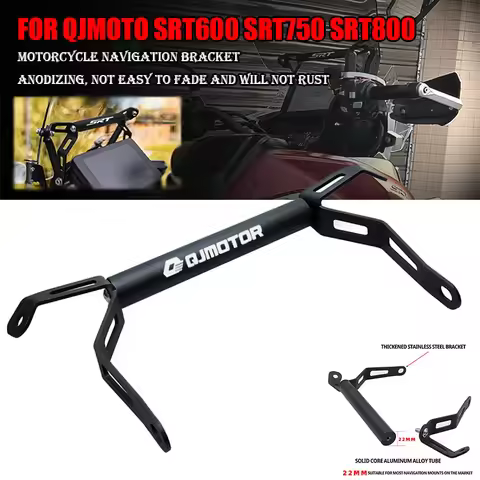 For QJMOTO SRT800 SRT800X Motorcycle Accessories Smartphone GPS Mount Holder 800SRT SRT 800X Navigat