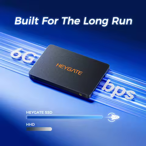 HEYGATE H1000 2.5" SATA 3.0 Solid State Drive 128GB 256GB 560MB/s Read Perfect for Gaming & Office D