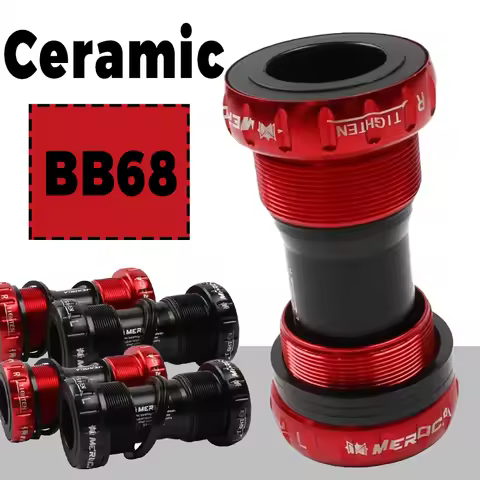 BB68 Ceramic Bike Central Movement BSA Ceramic Bottom Bracket Mtb Bicycle 68mm 73mm Bottom Bracket M