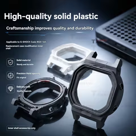 Resin Inner Case Replacement for Casio Baby-G BGD-565, Protective Inner Frame Cover for BGD565 Serie