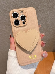 Luxury Leather Personalized Customized Phone Case Compatible With IPhone 16 15 14 11 12 13 Pro Max P