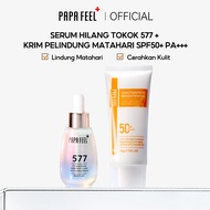 PAPA FEEL 577 Dark Spot Serum 219X Sunscreen Set