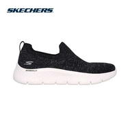 Skechers Women's Shoes Women Flex GOwalk 124818-BKW-Air-Cooled Goga Mat
