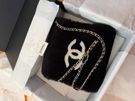 Chanel Shearling lambskin muff