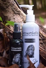 ( Combo set ) 1 Growniella Hair Therapy Shampoo (250ml)   +  1 Growniella Hairspray (100ml)
