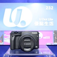『收機鏡』『Trade In優惠』新淨 Canon M3 w/ 15-45mm kit 連鏡頭 易上手 輕巧機身 新手合用 旅行一流 EF-M Mount Not M6II M50II M50 M6 